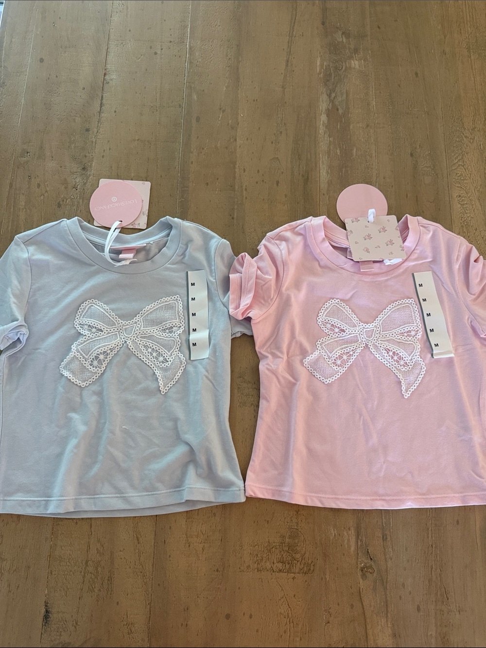 Target X love shack fancy bow tees